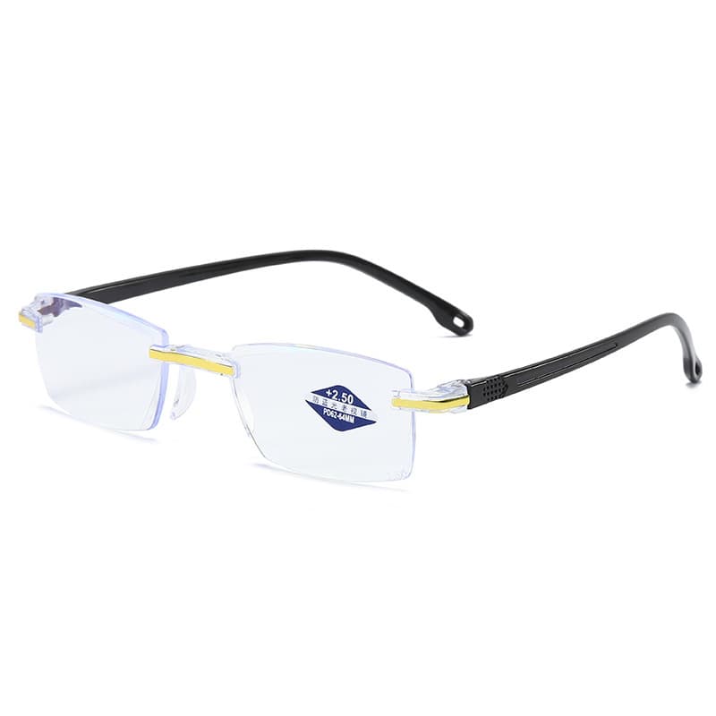 New anti-blue light reading glasses, rimless reading glasses, edge-cut reading glasses, street stalls, reading glasses source manufacturer 5