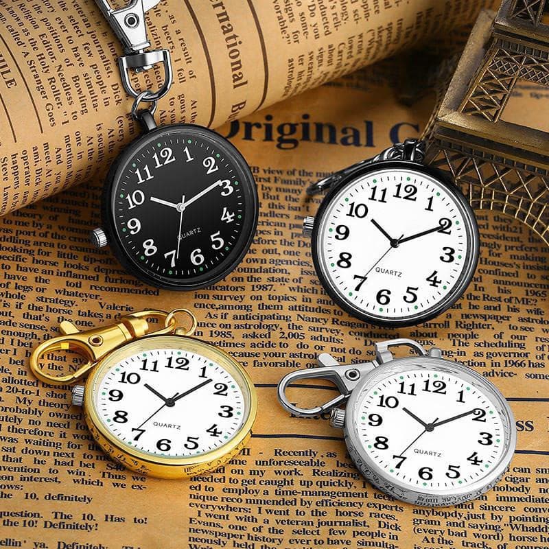 Factory direct sales for children, nurses, students, quartz pocket watches, elderly hanging watches, chest watches, large dial digital hanging watches for exams 4