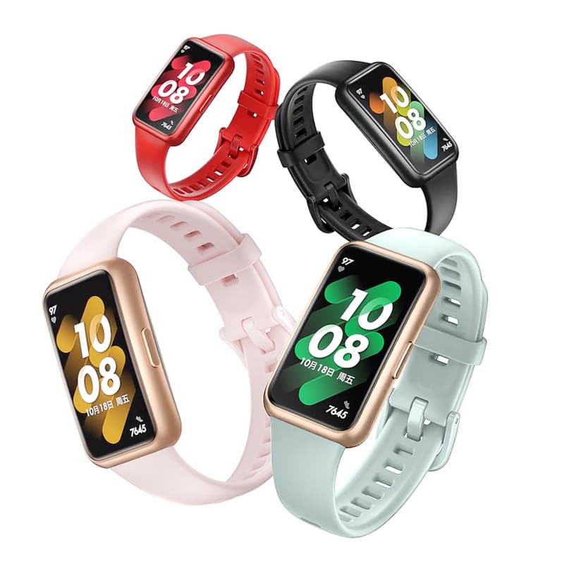 Suitable for Huawei bracelet 10/9/8/7nfc watch strap Honor Sports 6/Pro silicone wrist strap smart and versatile