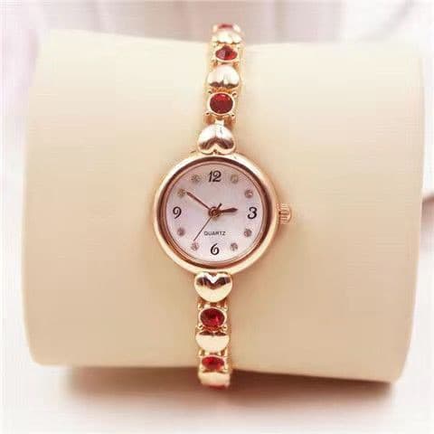JW trendy Korean style elegant ladies water diamond watch small simple bracelet watch girls fashion watch 4