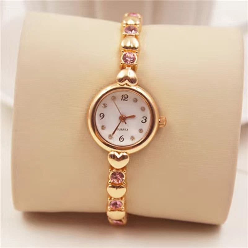 JW trendy Korean style elegant ladies water diamond watch small simple bracelet watch girls fashion watch 1