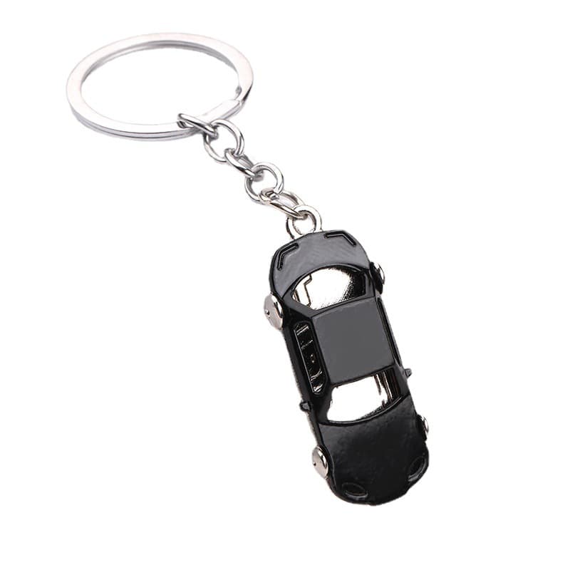 Factory direct sales new metal color car keychain pendant creative gift keychain pendant wholesale 6