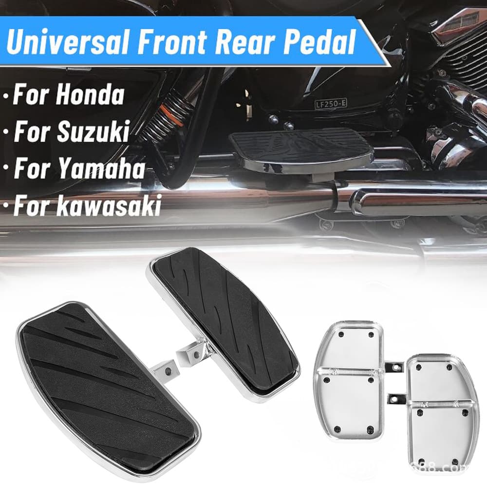 Motorcycle accessories modified front and rear large pedals, rest pedals, suitable for Honda VTX 1300/1800 1