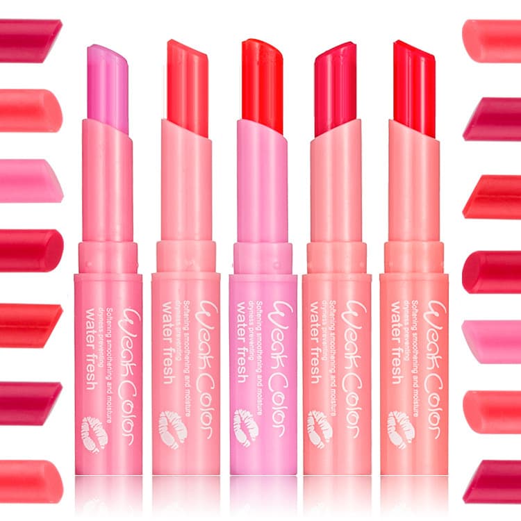 Yabon Fresh Light Color Lip Balm LB37 Colored Lip Balm Lip Gloss Lipstick Moisturizing and Replenishing 5