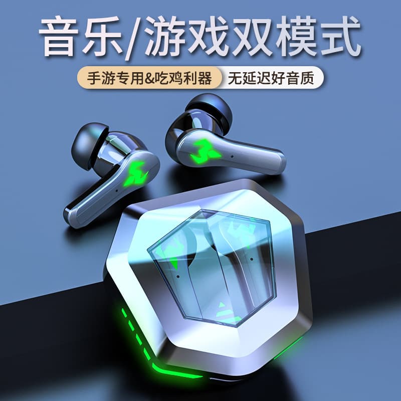 Huaqiangbei N35 e-sports wireless Bluetooth headset tws dual-mode sports colorful breathing light HIFI factory wholesale 1
