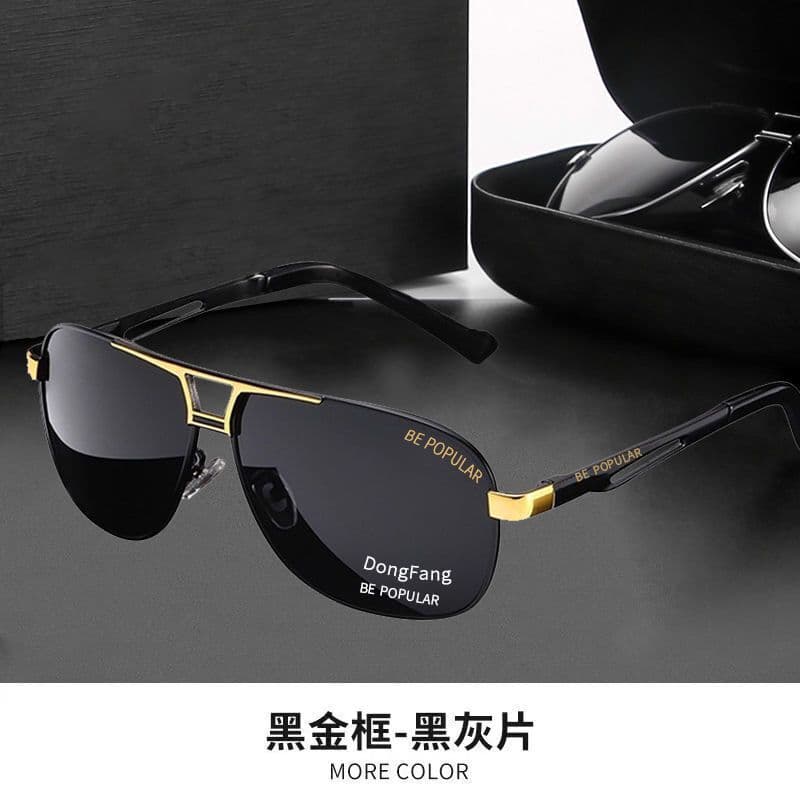 Day and night color-changing sunglasses polarized sunglasses men's anti-high beam fishing watch high-definition driving glasses 01 3
