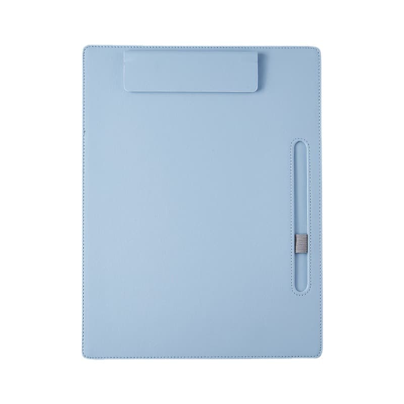 a4 board clip folder pen slot leather conference pad magnetic writing board business gift planwith schedule book 6