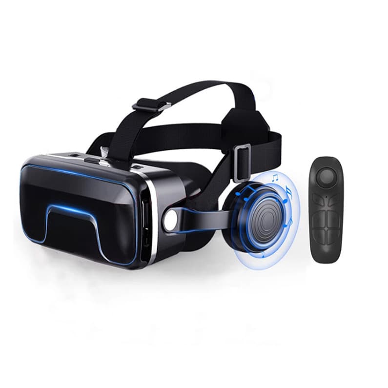 Cross-border Qianhuan G04EA glasses 7-inch mobile phone large screen VR glasses 3D virtual reality headset helmet in stock 7