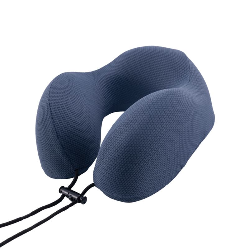 Amazon Cervical Pillow Ice Silk Nylon U-shaped Pillow Memory Foam Travel Storage Neck Pillow Office Nap Pillow Customized 7