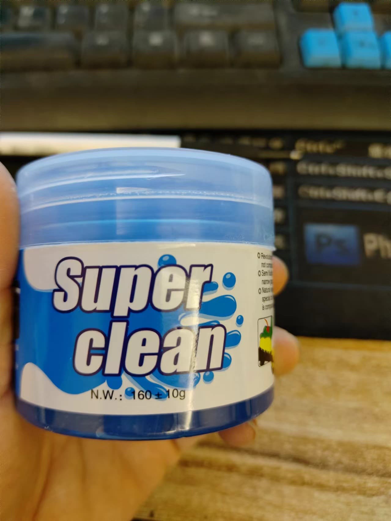 Cleaning Soft Glue Magic Car Cleaning Mud Computer Keyboard Dust Gel Cleaning Sticky Dust Cleaning Gel 7