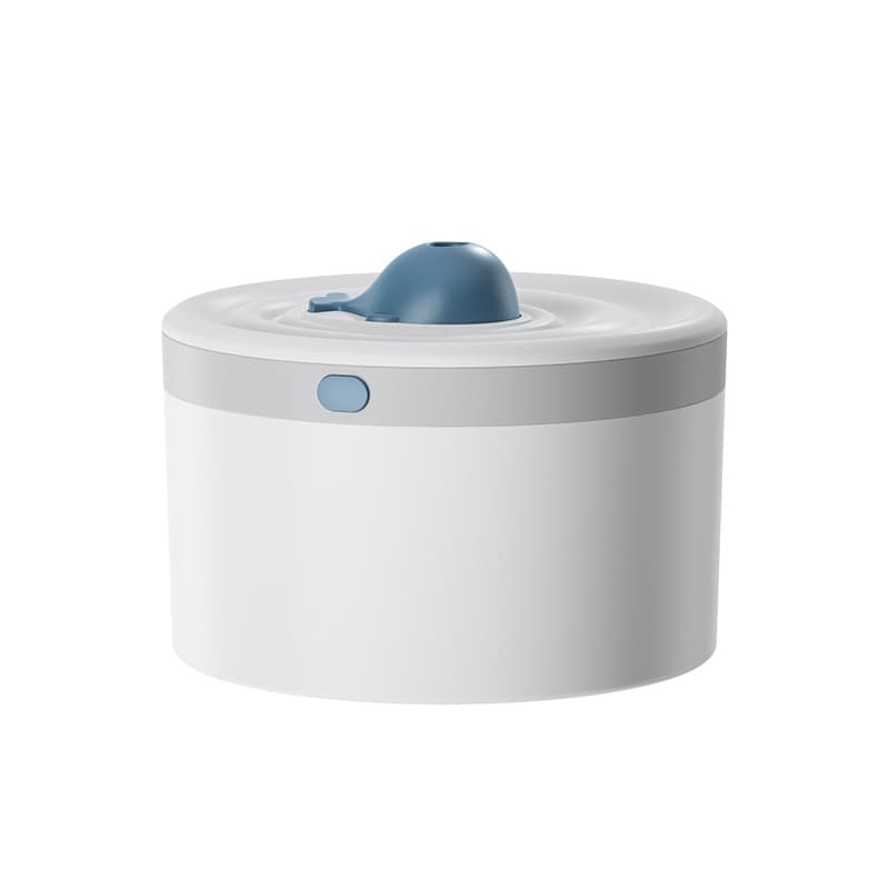 usb blue whale humidifier home large fog office desktop large capacity wireless air purifier aromatherapy machine 6