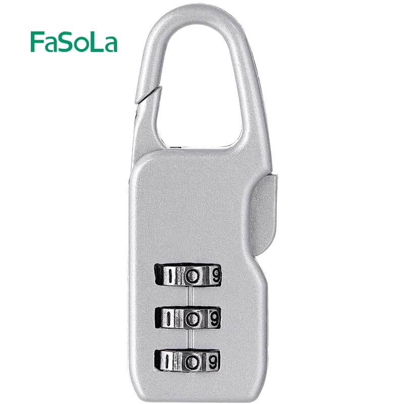 FaSoLa password padlock anti-theft gym dormitory cabinet lock waterproof and rust-proof cabinet door lock suitcase password lock 6