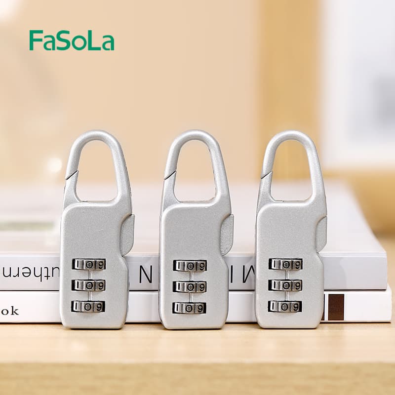 FaSoLa password padlock anti-theft gym dormitory cabinet lock waterproof and rust-proof cabinet door lock suitcase password lock 1