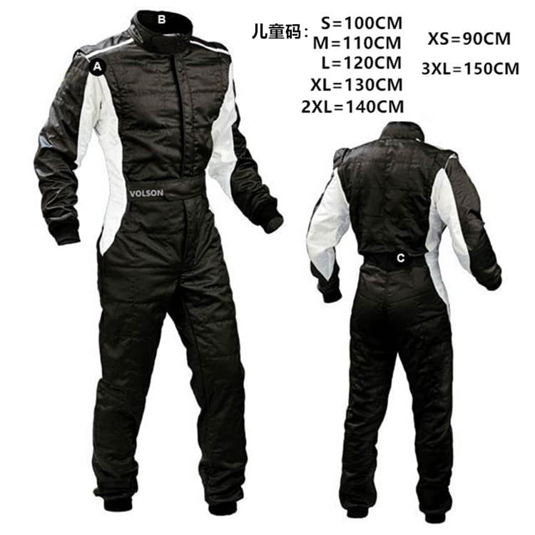 2022 Waterproof ATV Go Kart Off-Road UTV Rally Drift Male and Child Couple F1 One-piece Racing Suit 7