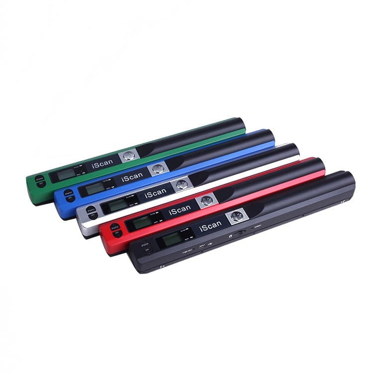 iscan portable handheld scanner HD 900DPI home color book photo A4 file scanner 4