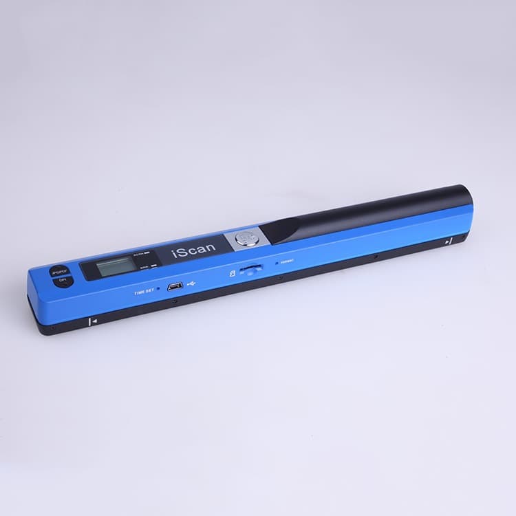 iscan portable handheld scanner HD 900DPI home color book photo A4 file scanner 7