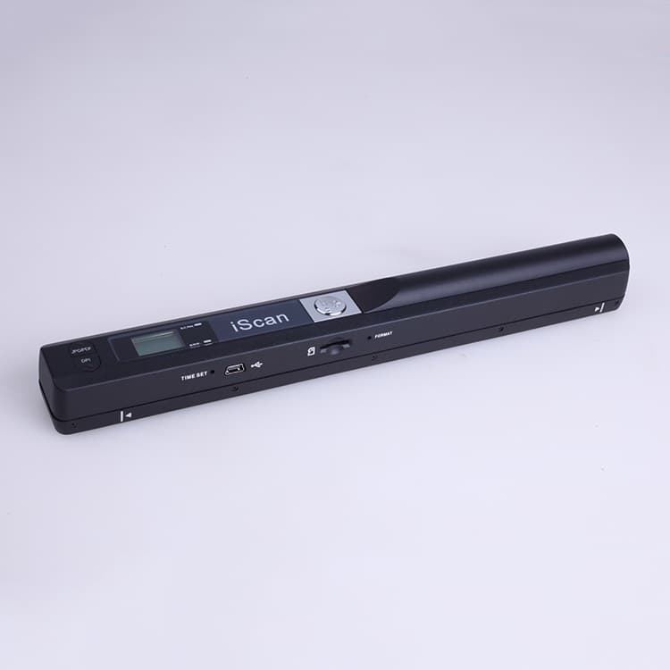 iscan portable handheld scanner HD 900DPI home color book photo A4 file scanner 9
