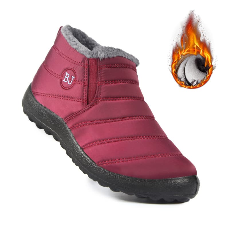 Cross-border winter umbrellas, waterproof cotton boots, same style for men and women, large size short-tube low-cut snow boots, wish foreign trade boots 7