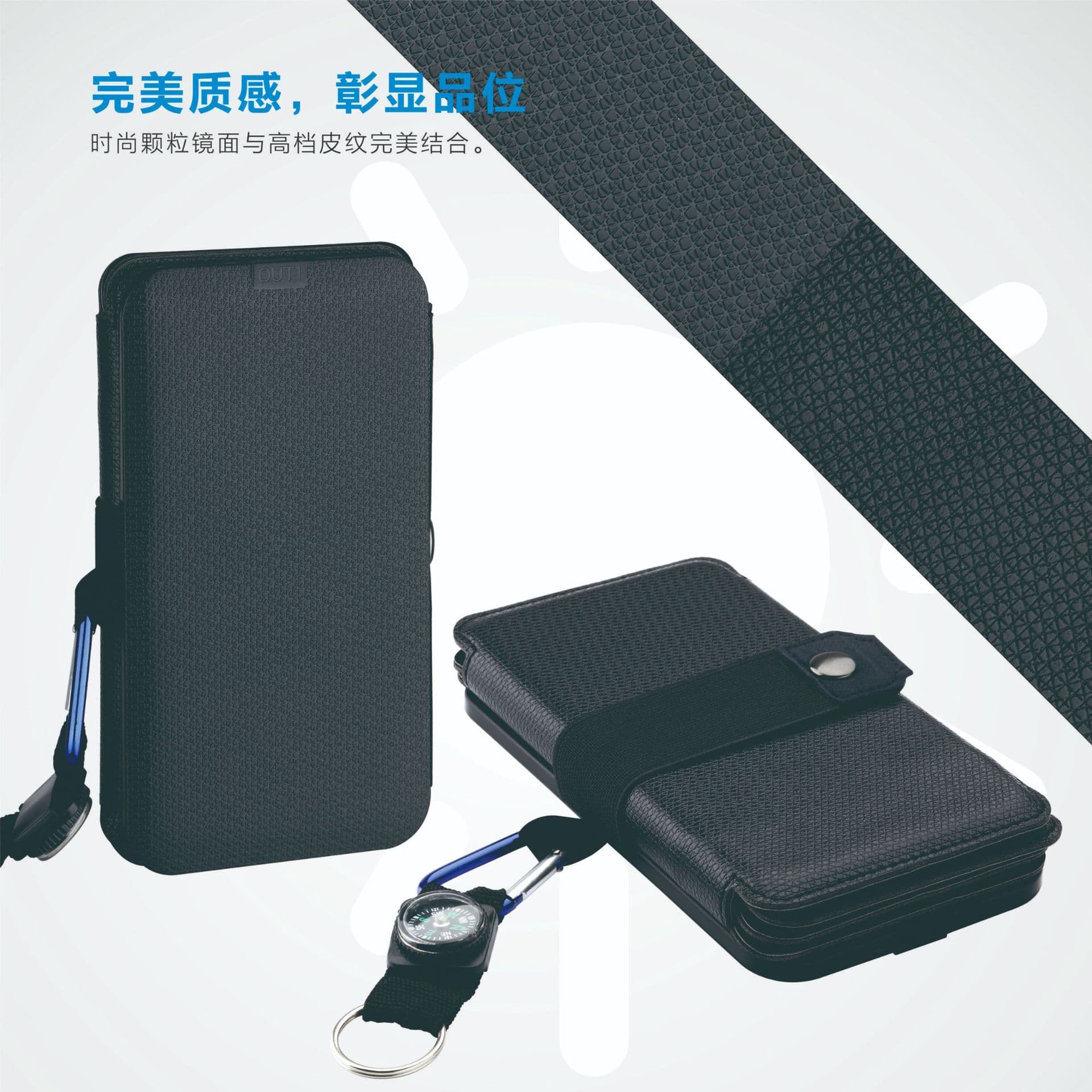 New outdoor solar panel folding charging panel outdoor camping solar direct charge power supply is easy to carry 4