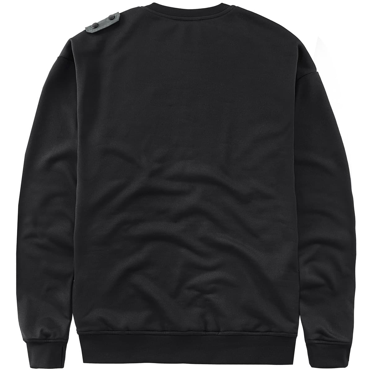 Autumn and winter street sweatshirt men's Korean style trendy functional long-sleeved T-shirt round neck fake two-piece tactical workwear top 3