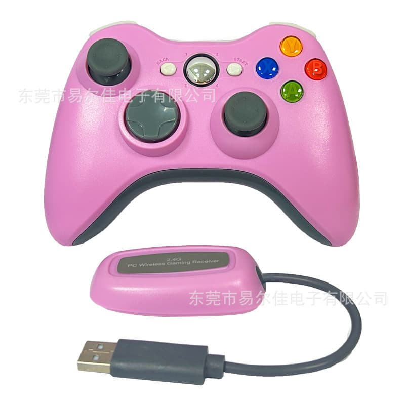 x360 handle 2.4g wireless game console X-BOX360 controller vibration steam computer game 10