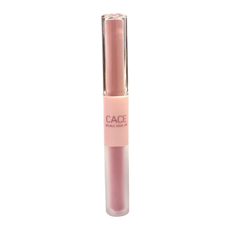 CACE Fun Double-ended Lip Glaze 6 Colors Available Popular Makeup Affordable Student Lipstick Matte Hot Recommended Manufacturer Wholesale 6