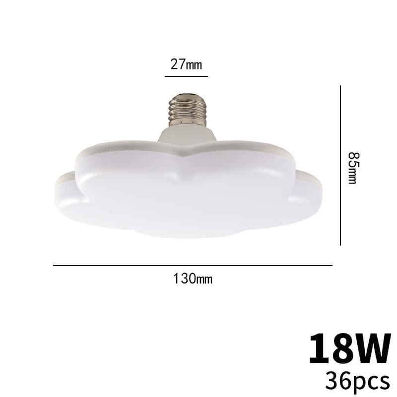Plum blossom flying saucer lamp restaurant indoor household ceiling lamp bulb lamp hanging chandelier led bulb home decoration lamp 7
