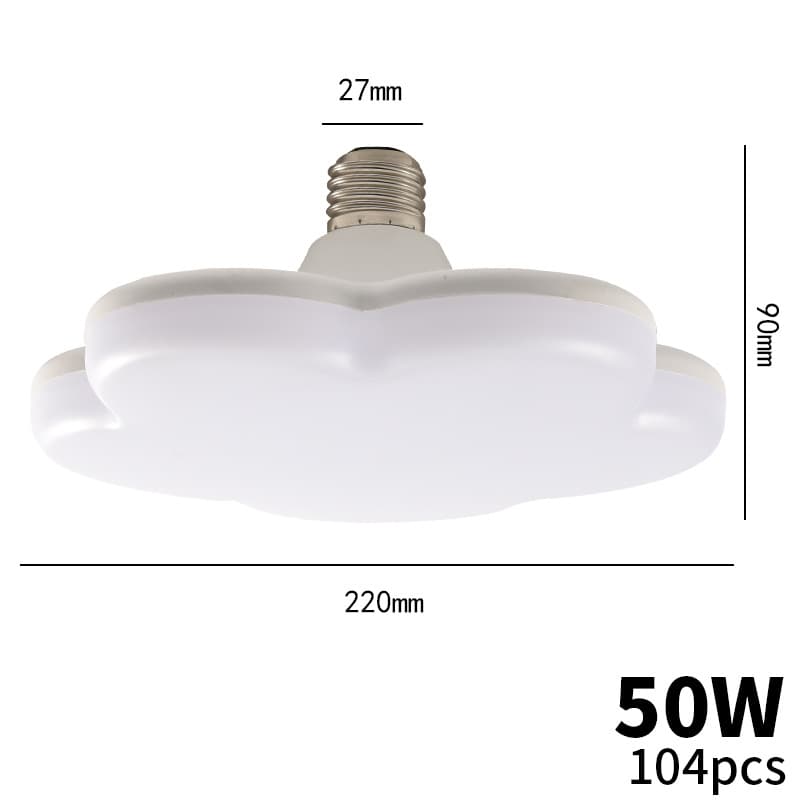 Plum blossom flying saucer lamp restaurant indoor household ceiling lamp bulb lamp hanging chandelier led bulb home decoration lamp 8