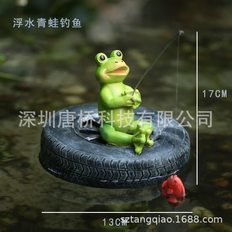 Floating animal ornaments, crafts, fish tank, pool, rockery, garden, water tank accessories, accessories, decorations, DIY accessories 10