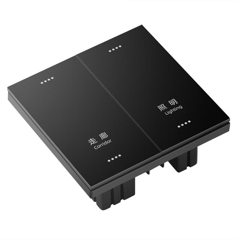 Smart home Tuya zigbee smart switch remote wifi voice control light touch hotel switch panel 9