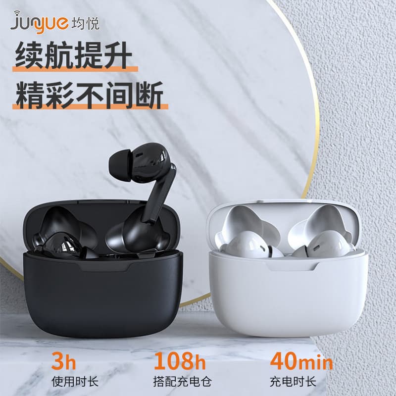 Mongolian smart voice translation headset binaural Chinese-English translator multi-language in-ear translator cross-border 5