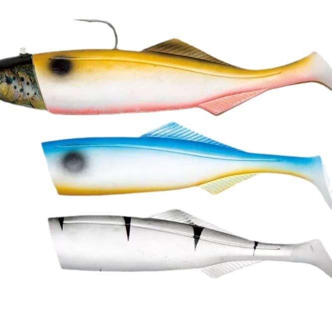 Manufacturer wholesale sinking bait, fish-shaped lead head hook, soft tail lure, jig sinking bait 550G 750G 6
