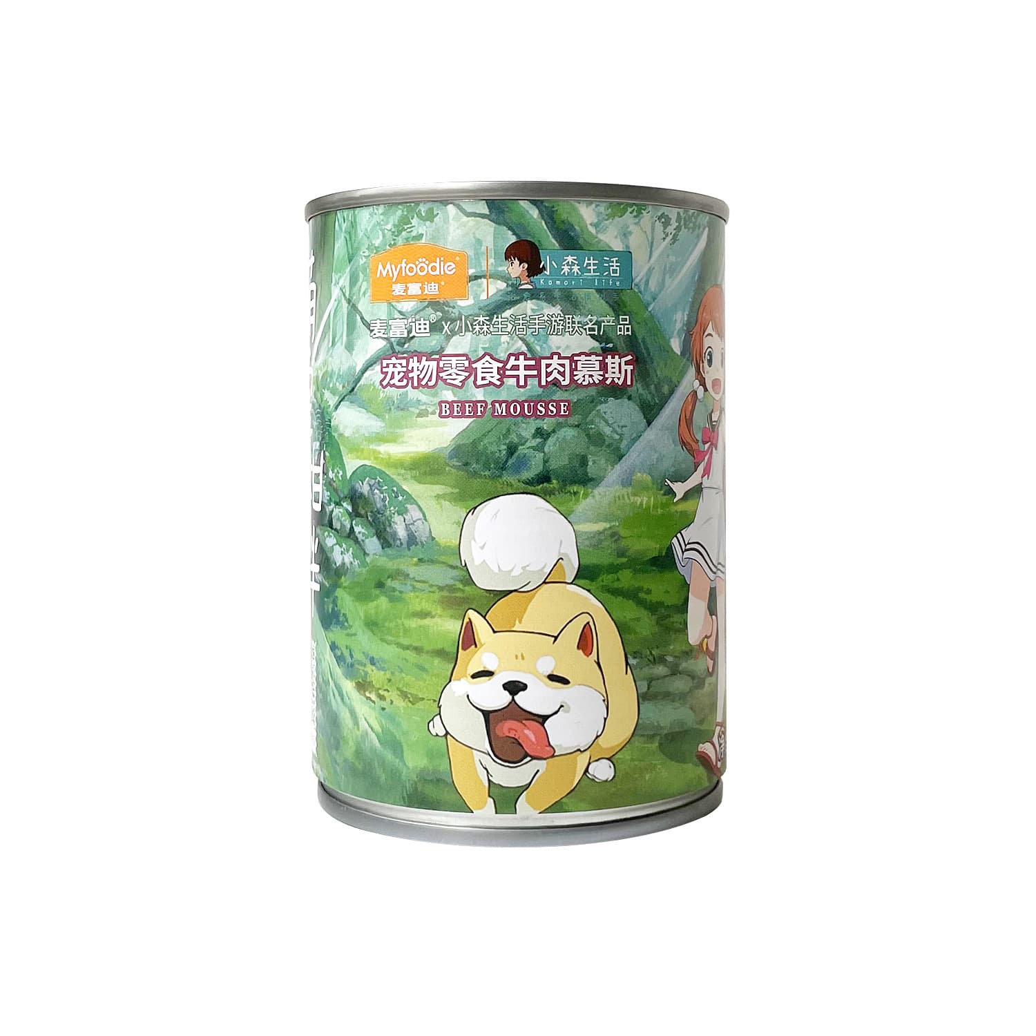 McGrady freeze-dried 400g chicken dry dog ​​snacks teething sticks wet food package cat meat package cat goat milk package staple food can 10