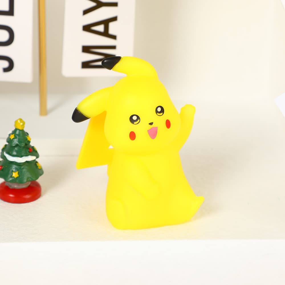 Creative holiday gifts, birthday gifts, bedside ornaments, Pokémon mini ambient light, Pikachu night light gift 8