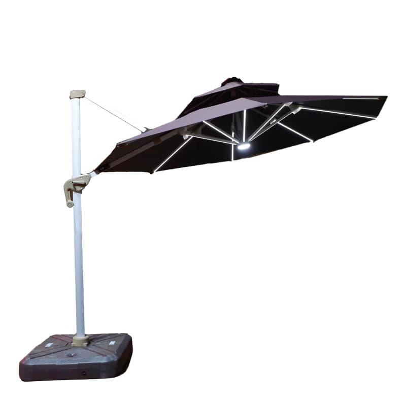 Central Roman Umbrella Courtyard Villa B&B Parasol Leisure Milk Tea Shop Cafe Sun Umbrella Outdoor Square 6