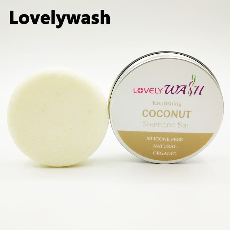 SLS Free SCS free shampoo bar coconut vanilla coconut SCI shampoo bar 3