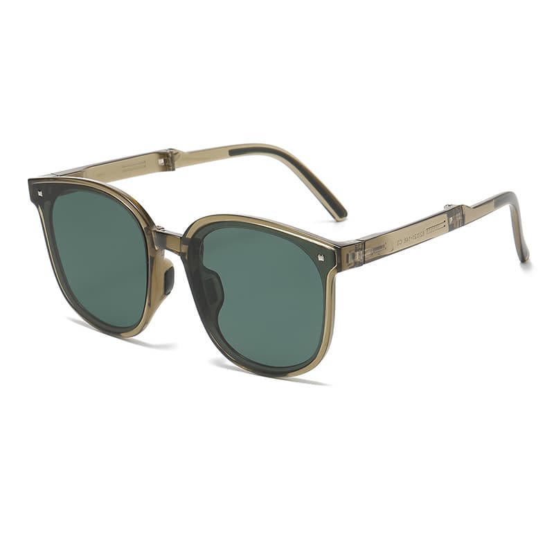 Folding sunglasses for women, high-end sun protection sunglasses wholesale new anti-UV Internet celebrity same style fashionable sunglasses for men 10
