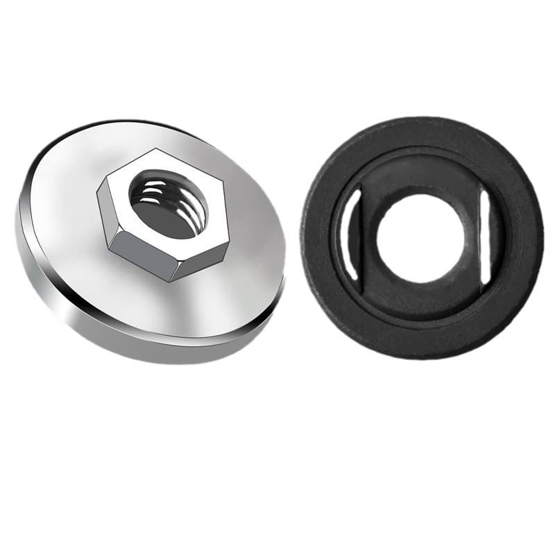 Type 100 angle grinder pressure plate, universal grinding plate, hexagonal nut, four-hole power tool splint wholesale 6