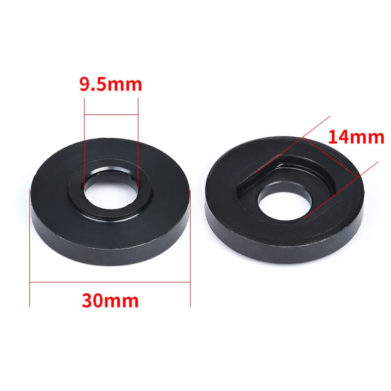 Type 100 angle grinder pressure plate, universal grinding plate, hexagonal nut, four-hole power tool splint wholesale 7