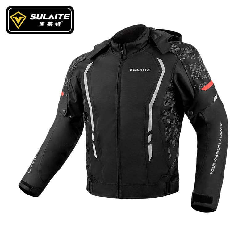 Motorcycle riding clothing for men and women, all-season motorcycle clothing, winter warm and anti-fall rider equipment, wind protection racing clothing 7