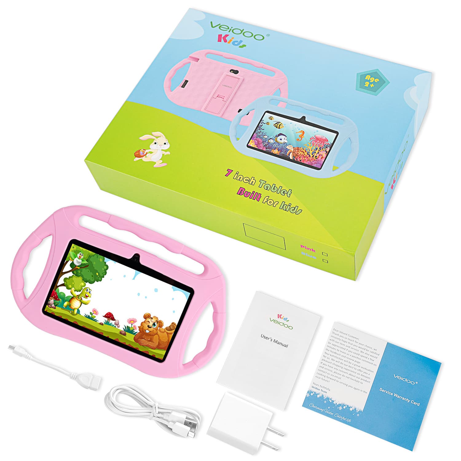 Handheld Learning Educational Game 7-inch Children's Tablet Early Education Android 10 Smart Learning Machine Ready in Stock 6