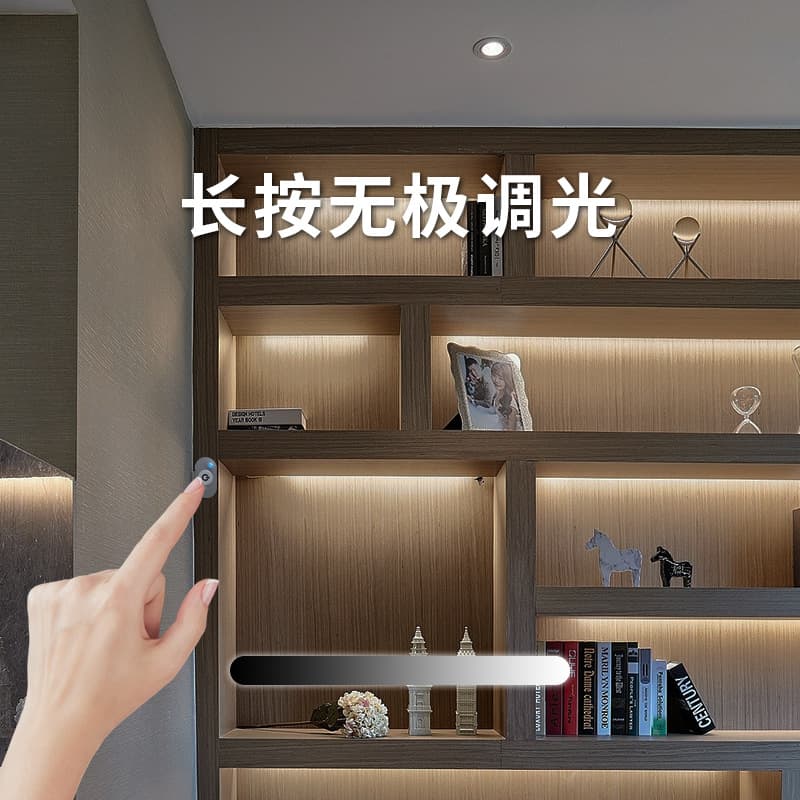 led membrane switch lamp with button panel single button touch screen induction flexible smart home cabinet lamp ultra-thin 4