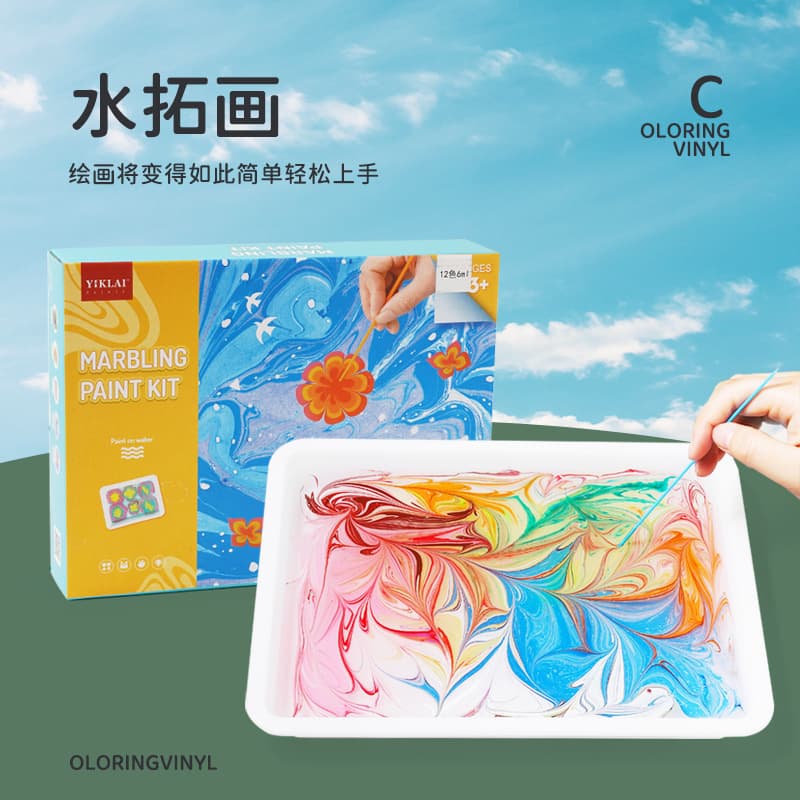 Water painting set, floating water painting, art pigments and painting materials, independent station, Amazon cross-border factory supply wholesale 2