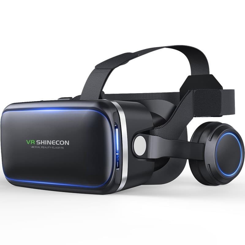 vr glasses 3D virtual reality G04E VR game console headset mobile phone stereo movie digital glasses 2