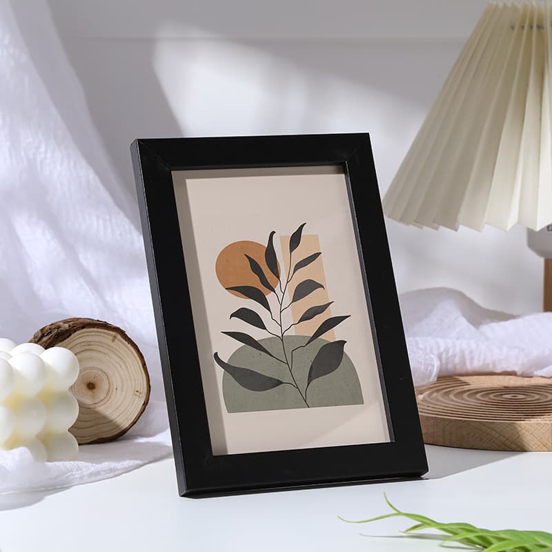 Photo frame wholesale picture frame empty frame table photo wall 5 inches 6 inches 7 inches 8 inches 10 inches a4 handmade simple wooden photo frame 5