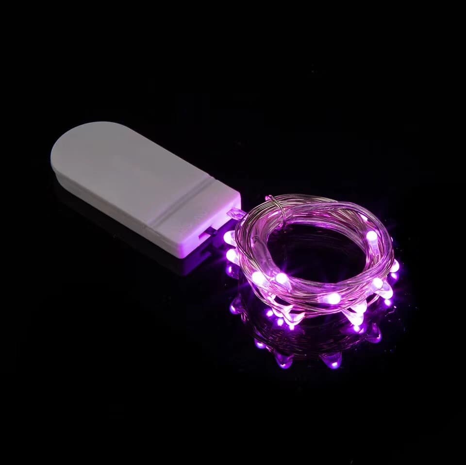 led button light string button battery box copper wire light string handicraft colorful light string gift box string light decorative light 5
