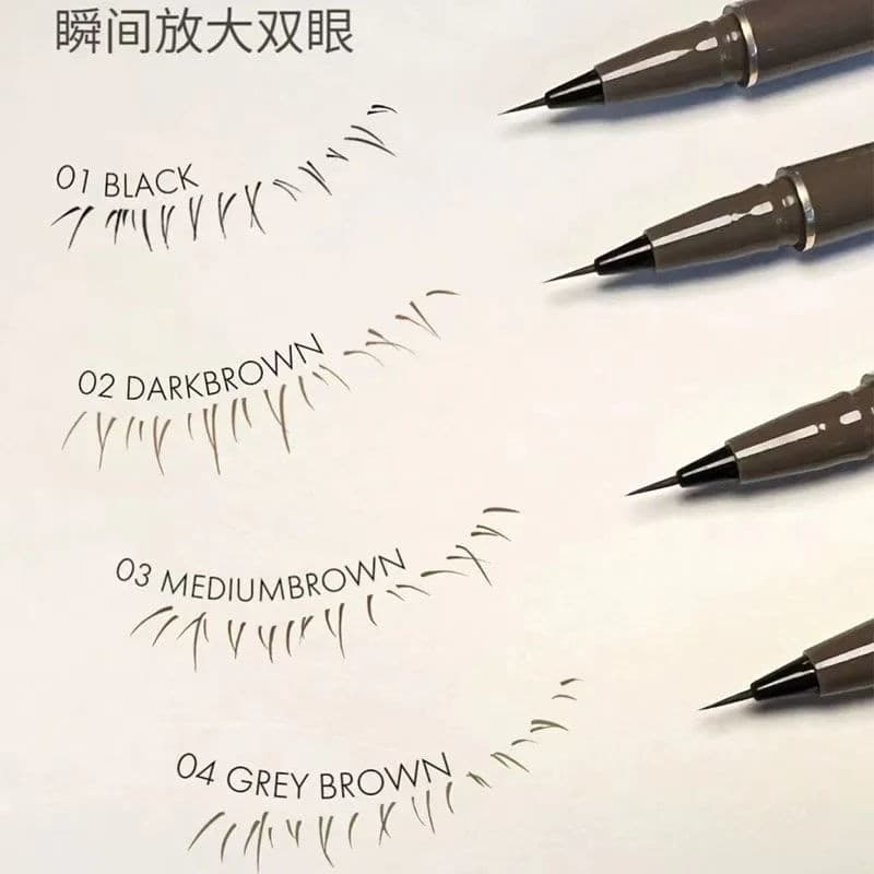 SWEETMINT0.05 liquid silkworm pen waterproof quick-drying brown non-smudged liquid eyeliner pen eye makeup eyeliner pen 4