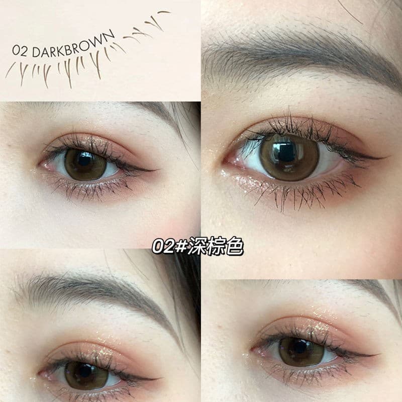 SWEETMINT0.05 liquid silkworm pen waterproof quick-drying brown non-smudged liquid eyeliner pen eye makeup eyeliner pen 9