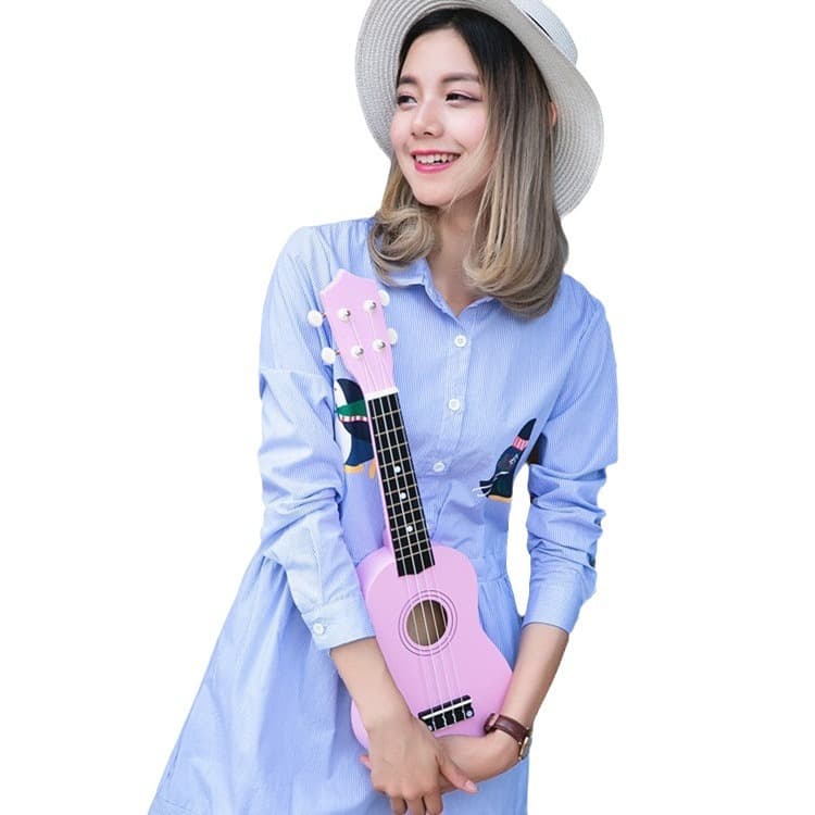 Cross-border 21-inch 23-inch beginner wooden ukulele ukulele four-string ukulele small guitar 6