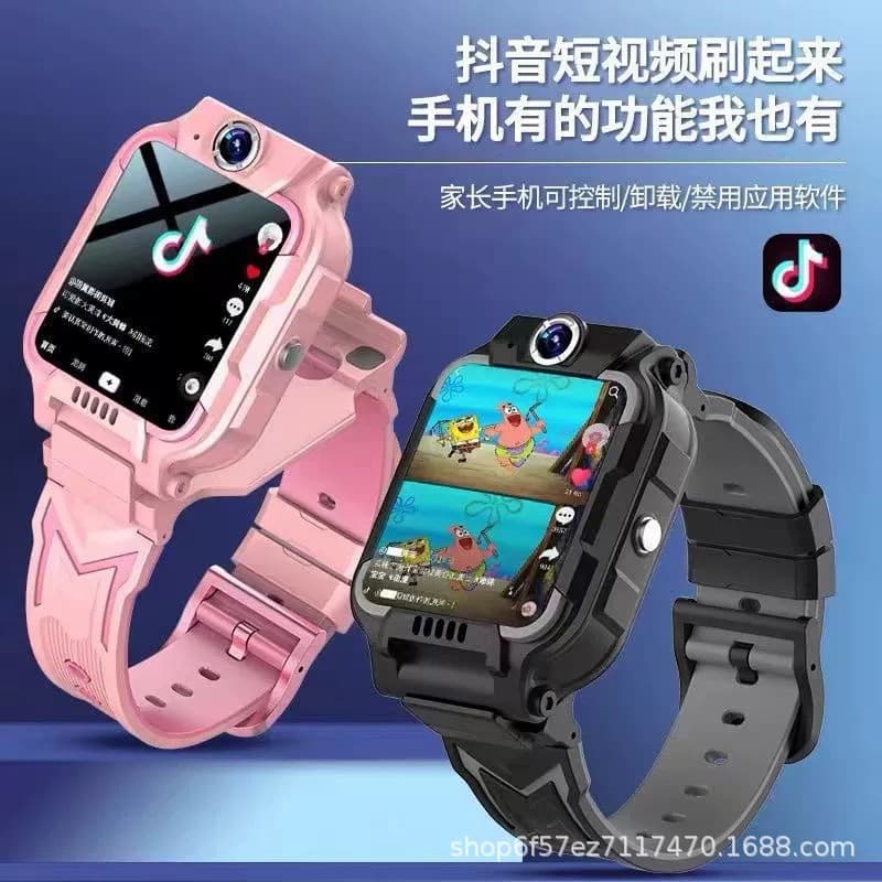 5G Full Netcom Children's Phone Watch Dual Camera Intelligent Positioning Video Junior High School Students Boys and Girls Factory Direct Sales 3
